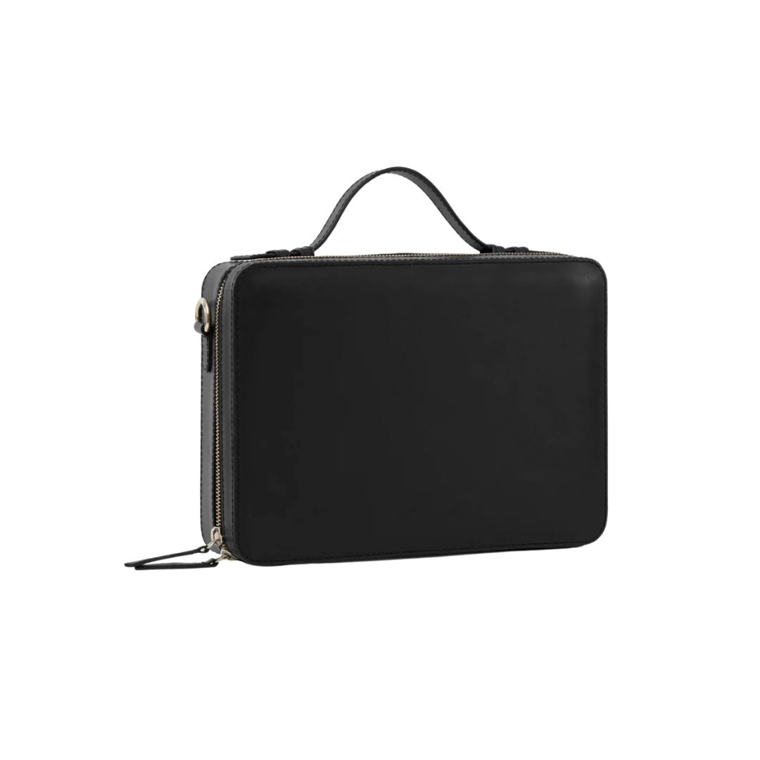 Mini Briefcase in Black